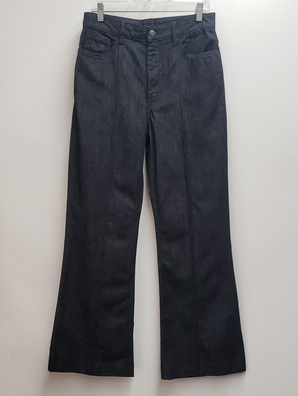 Zara Straight Flare Jeans Dark Wash Women's Size 6 Trouser Jean